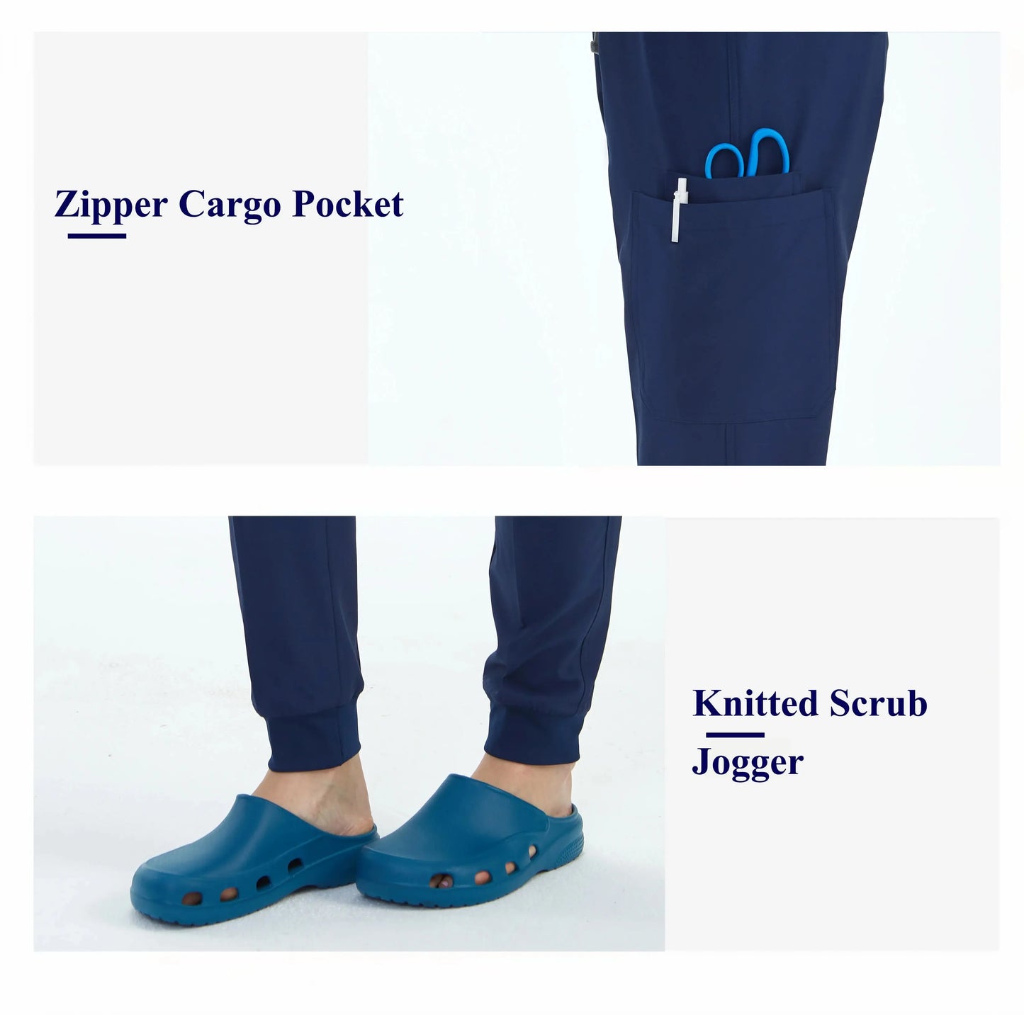 Elevate Your Workday: The Ultimate 10-Pocket Women's Scrub Set for Style and Comfort - Healthcare Vibes