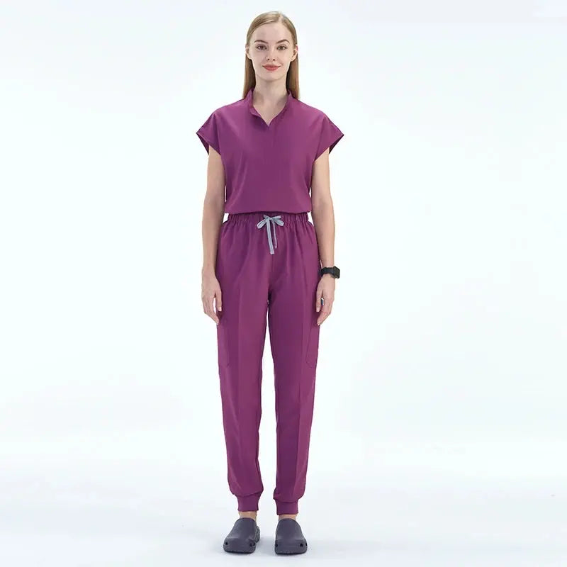 Elevate Your Workday: The Ultimate 10-Pocket Women's Scrub Set for Style and Comfort - Healthcare Vibes