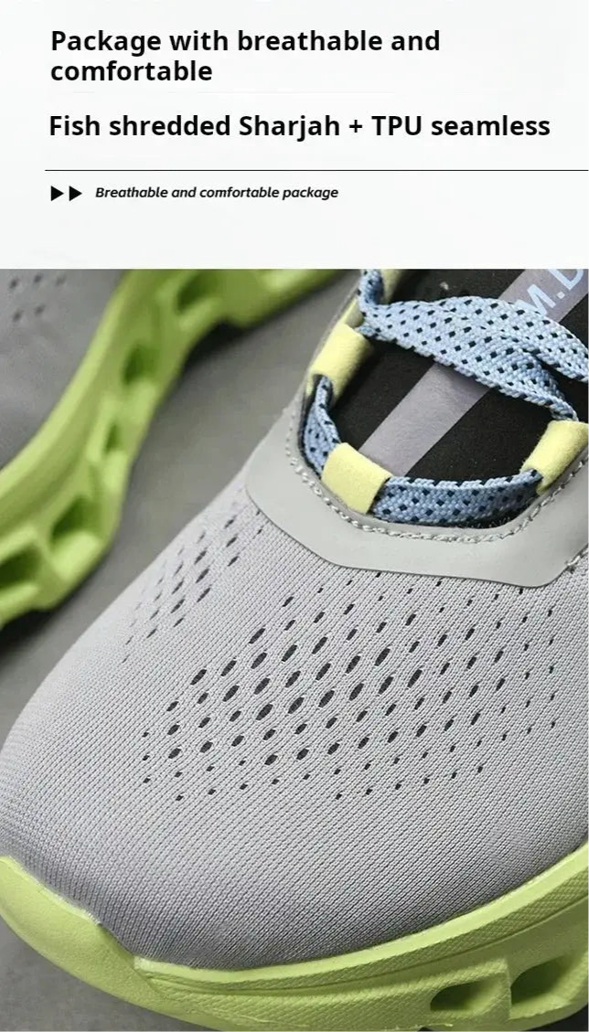 Luxury Casual Sneakers for Men - Lightweight Mesh Athletic Shoes - Healthcare Vibes
