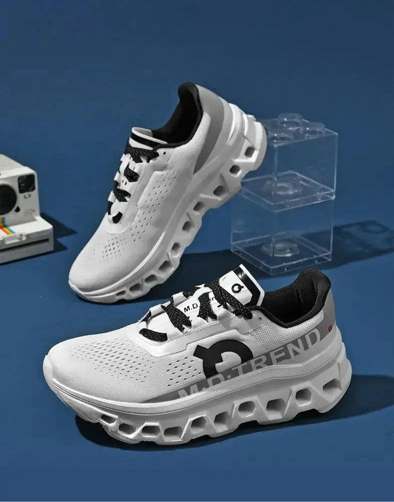 Luxury Casual Sneakers for Men - Lightweight Mesh Athletic Shoes - Healthcare Vibes