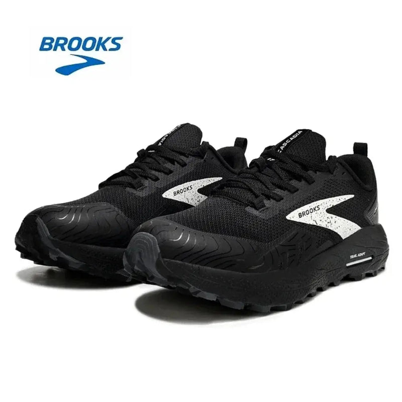 BROOKS Cascadia 17 Running Shoes for Men - Long-Distance Road Sports Training Casual Sneakers - Healthcare Vibes