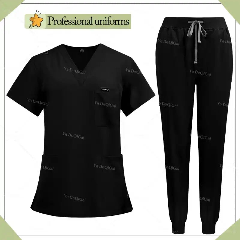 Unisex Multicolor Hospital Medical Scrub Uniform Sets - Healthcare Vibes