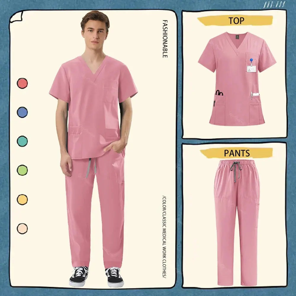 Unisex Healthcare Workwear, Medical and Surgical Uniforms, Scrub Sets - Healthcare Vibes