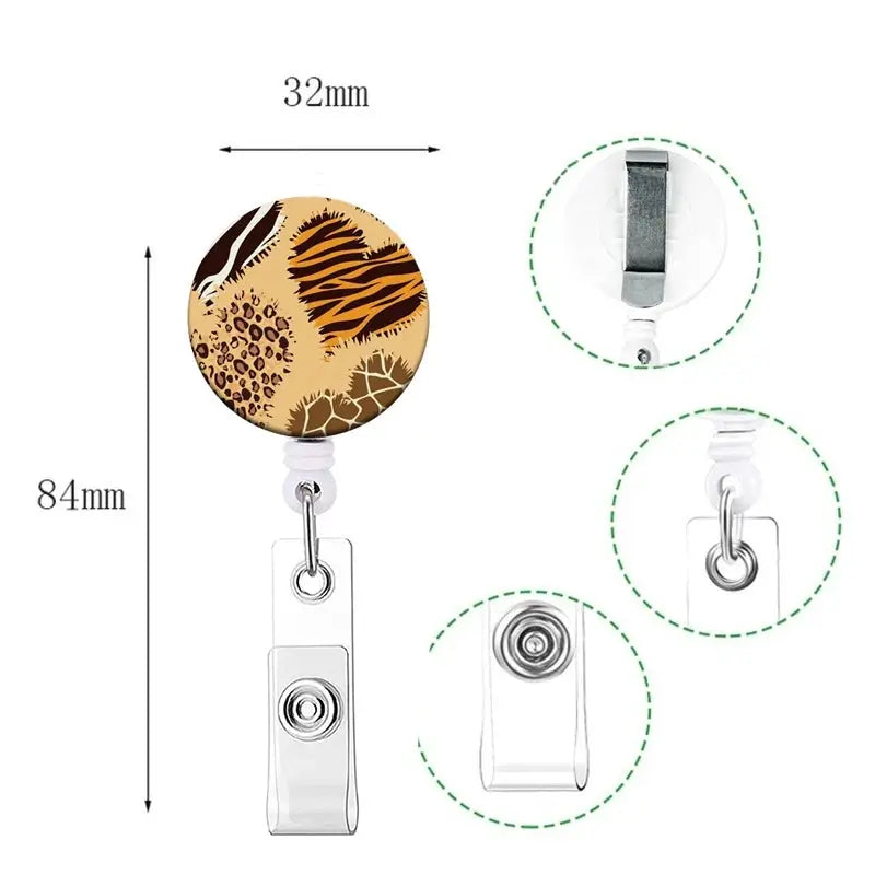 Retractable Badge Reel, Reel Clip, Card Holders, Healthcare Novelties and Gifts - Healthcare Vibes