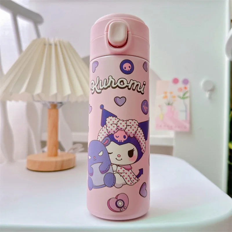 Sanrio Hello Kitty and Friends Cartoon Insulated Stainless Steel Bouncing Cup 2 420ml
