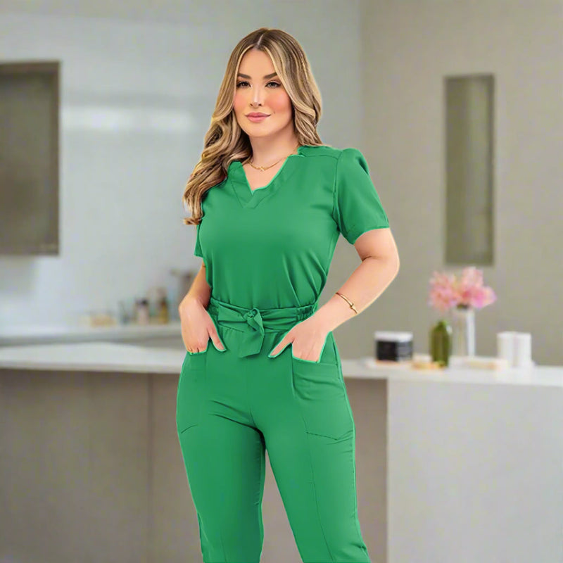 Scrub Uniform for Women – Stretchy Doctor & Nurse Scrubs Sets - Healthcare Vibes - Healthcare Vibes