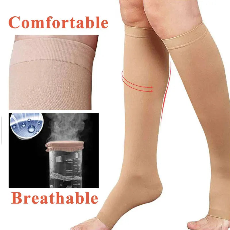 Compression Socks: Pressure Level 2, Stress Relief Compression Socks-1 Pair