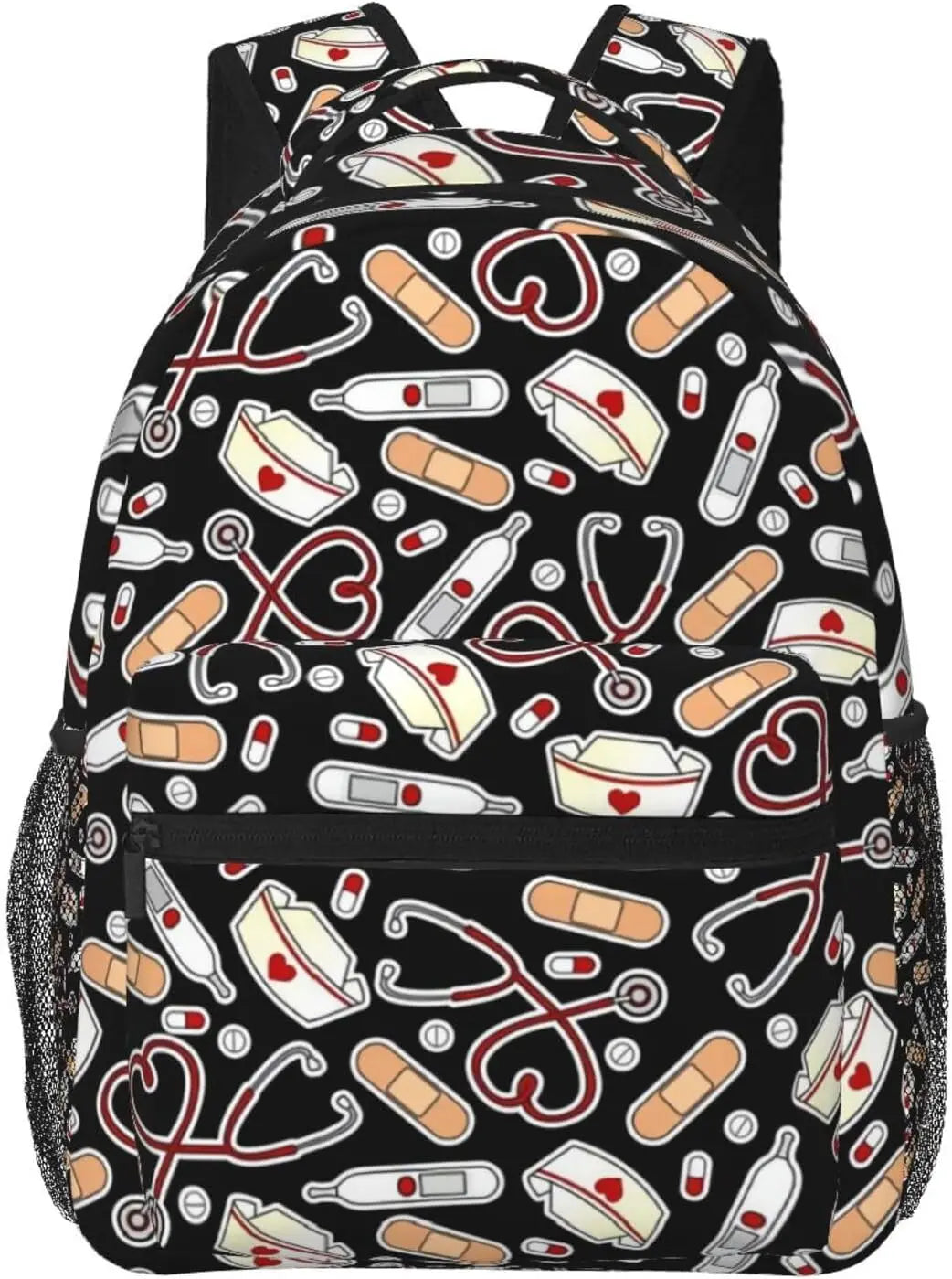 Nurse Backpack with Extra Space, Waterproof Design, and Laptop Compartments – Perfect for Work, Home, and Clinical Essentials! 4 One Size