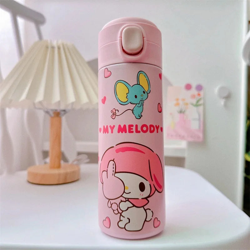 Sanrio Hello Kitty and Friends Cartoon Insulated Stainless Steel Bouncing Cup 6 420ml
