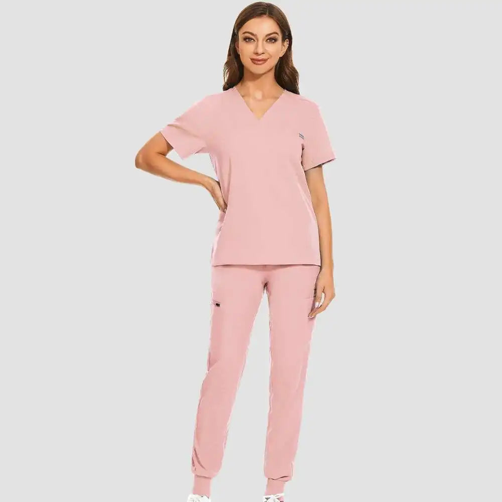 Chic 3-Piece Jogger Scrub Set That Keeps You Comfy and Moving Like a Pro