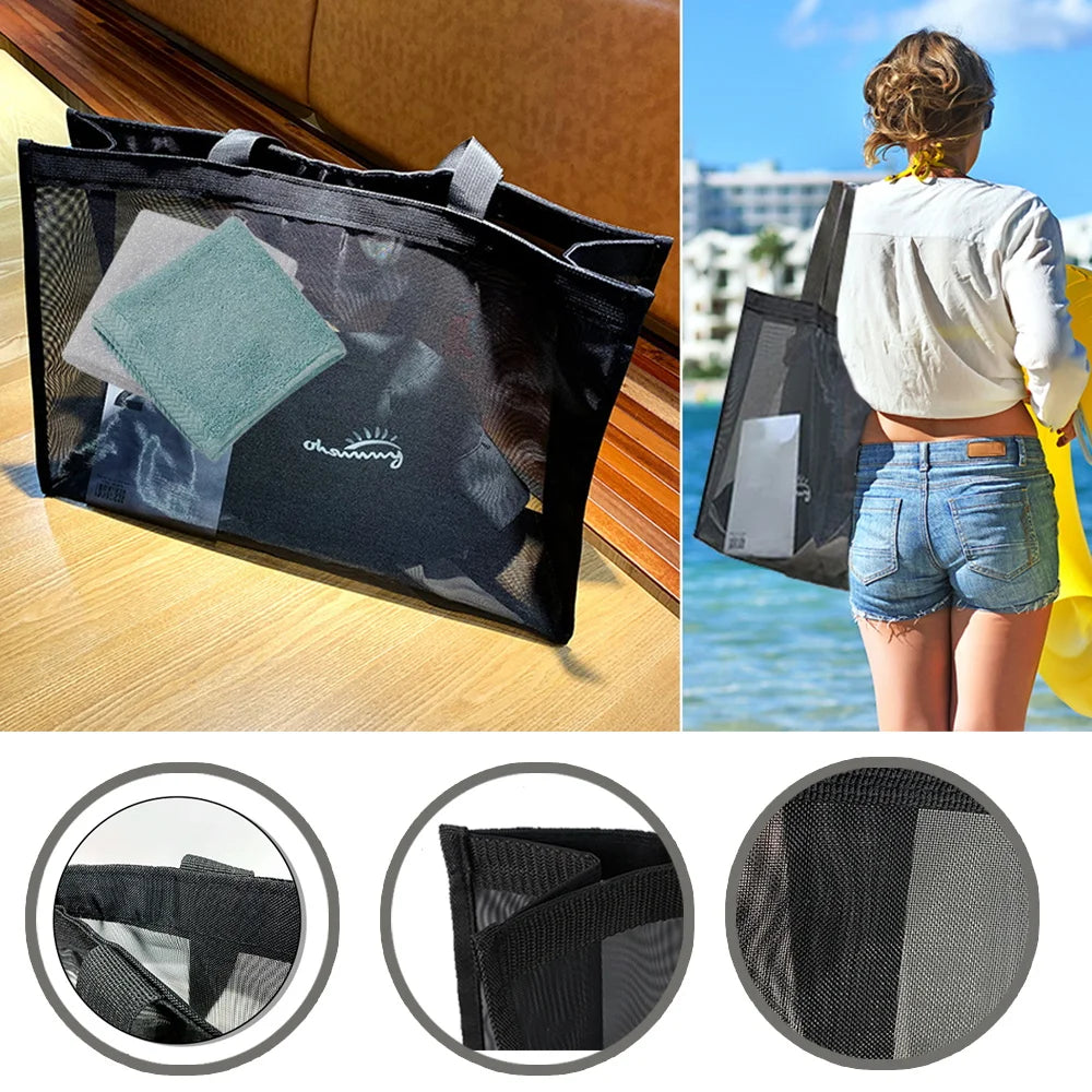 Tote Bags Women Wallets Travel Storage Bags Large Capacity Handbag Transparent Organizer Grid Package Nurse Printing Series - Healthcare Vibes