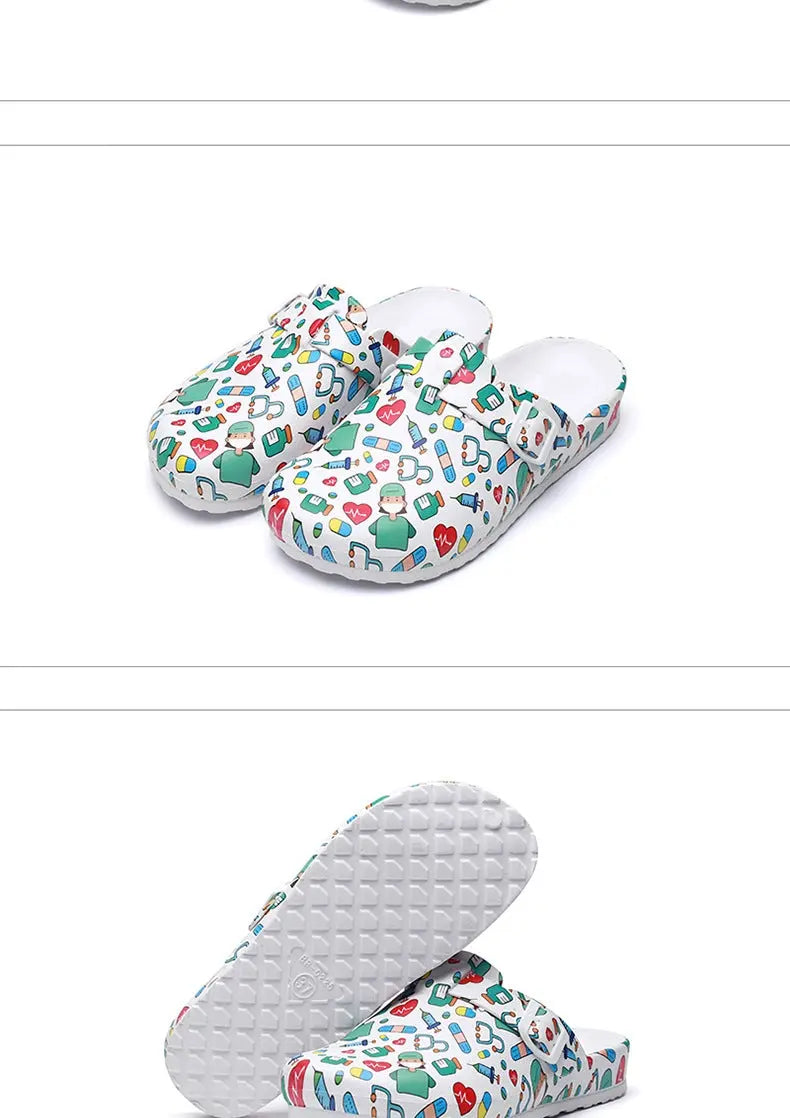Slip-on Shoes that are non-slip and Waterproof, Nurse Shoes, Doctor Shoes - Healthcare Vibes