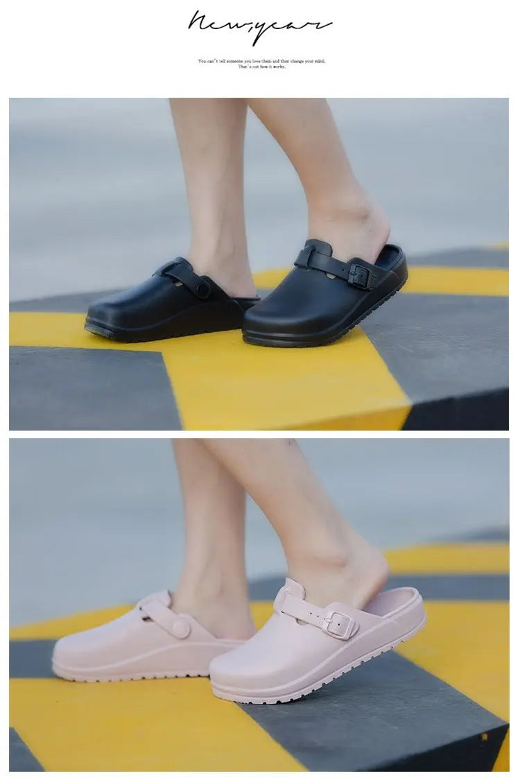 Slip-on Shoes that are non-slip and Waterproof, Nurse Shoes, Doctor Shoes - Healthcare Vibes