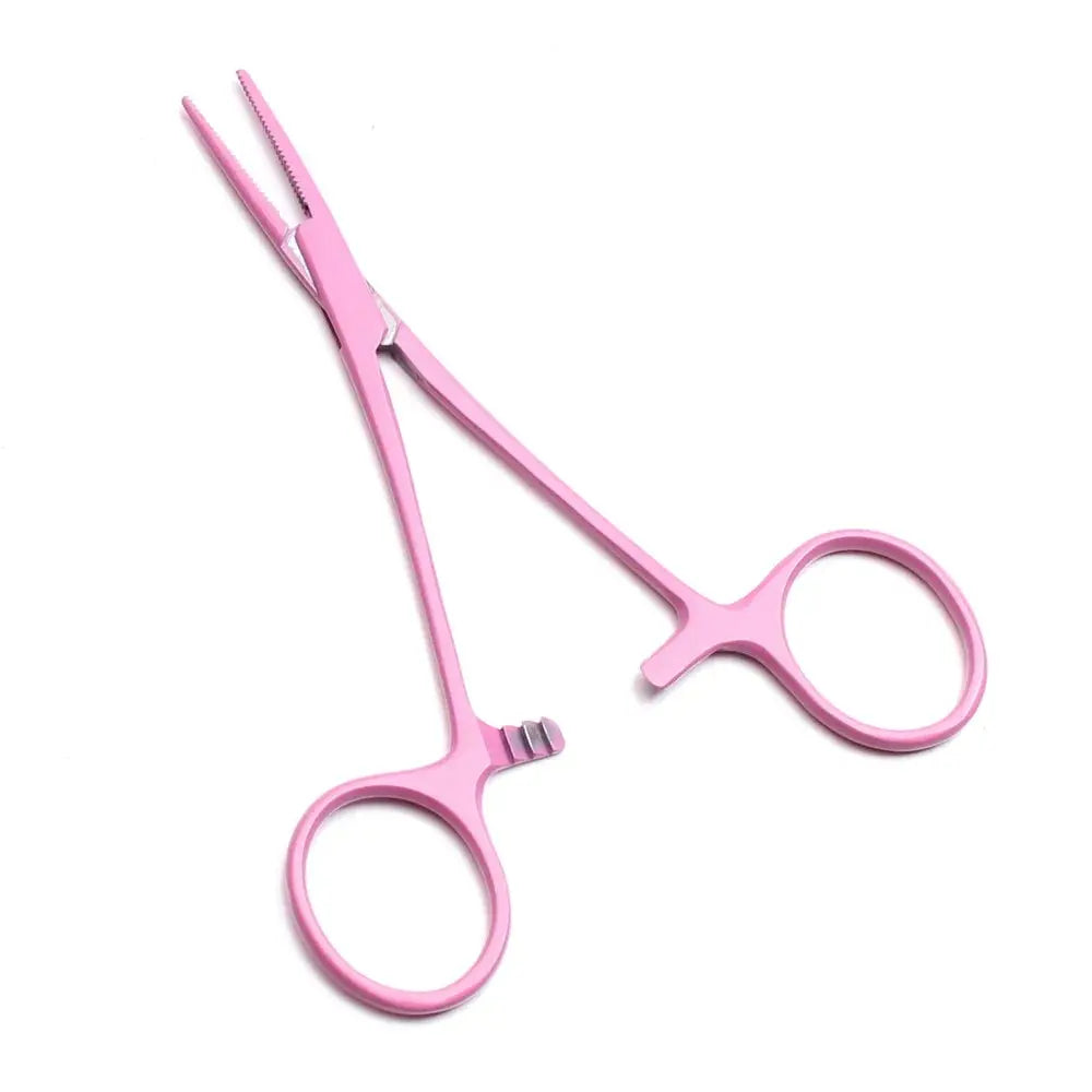 Straight Trauma Hemostatic Forceps, Stainless Steel Clamps, Colorful Hemostats - Healthcare Vibes