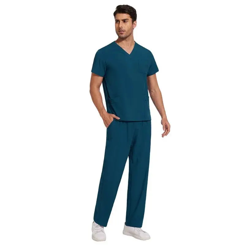 Surgical Uniform, Unisex Scrubs, Jogger Scrubs Set, Multiple Colors - Healthcare Vibes