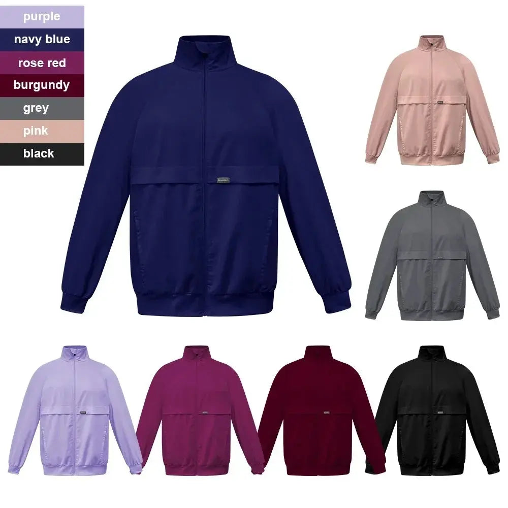 Unisex, Scrub Jacket for Healthcare Professionals, Nurse, Doctor - Healthcare Vibes
