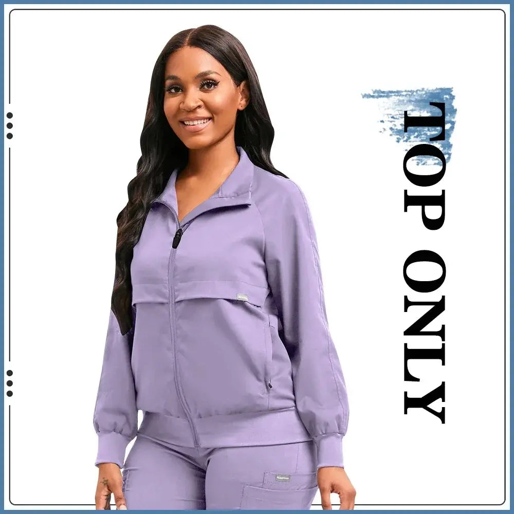 Unisex, Scrub Jacket for Healthcare Professionals, Nurse, Doctor - Healthcare Vibes