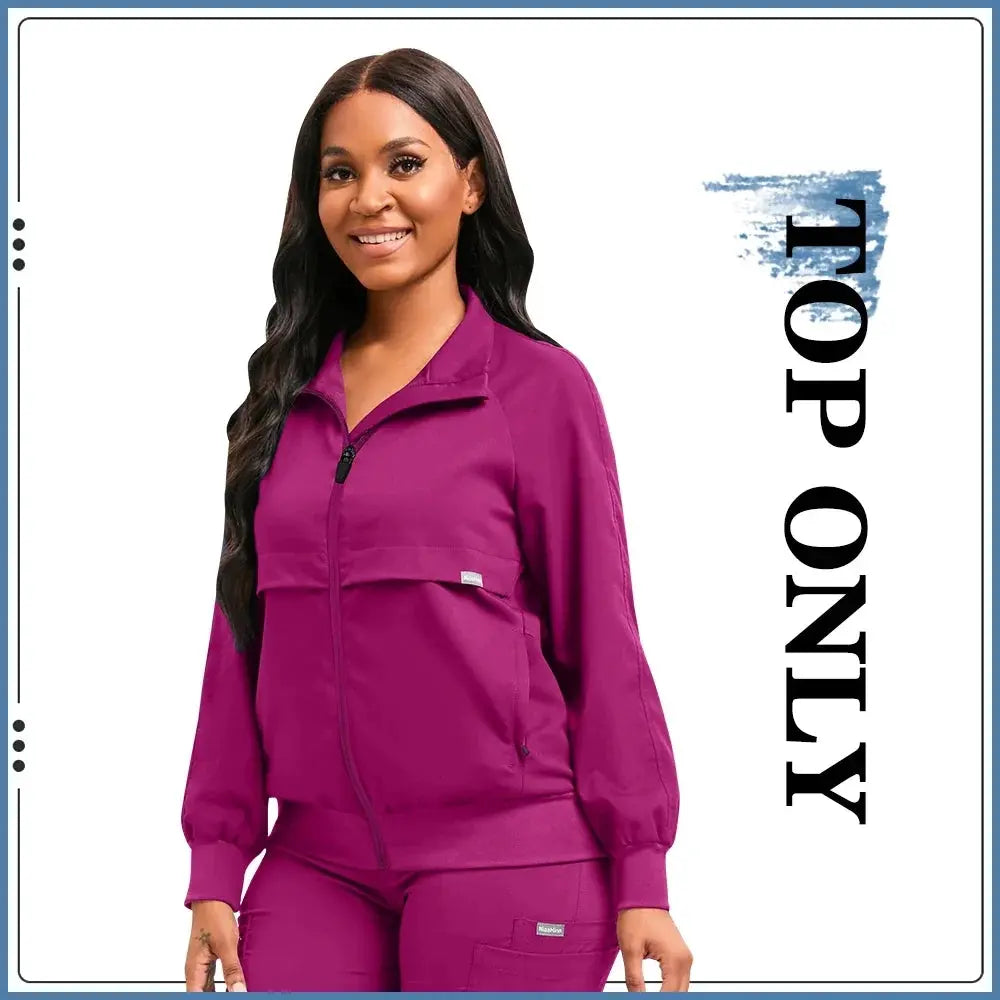 Unisex, Scrub Jacket for Healthcare Professionals, Nurse, Doctor - Healthcare Vibes