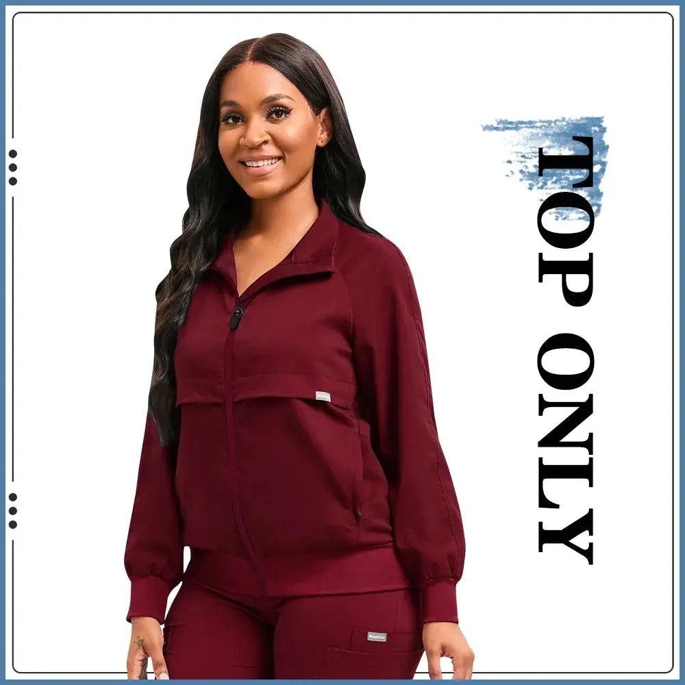 Unisex, Scrub Jacket for Healthcare Professionals, Nurse, Doctor - Healthcare Vibes
