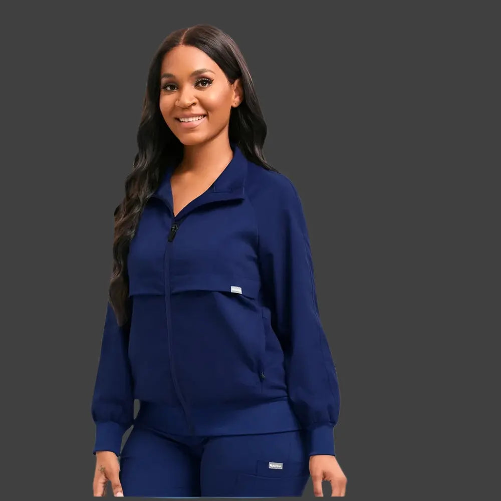 Unisex, Scrub Jacket for Healthcare Professionals, Nurse, Doctor - Healthcare Vibes