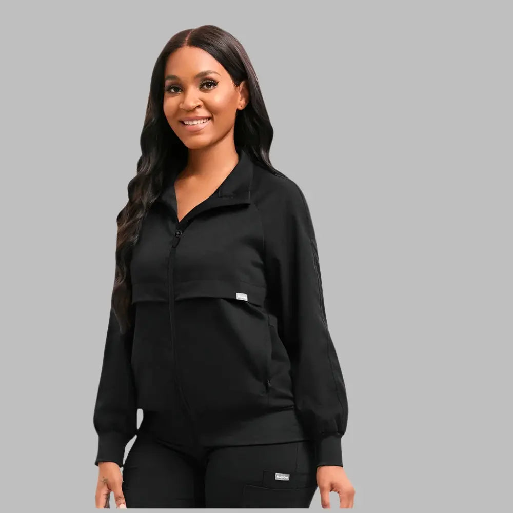 Unisex, Scrub Jacket for Healthcare Professionals, Nurse, Doctor - Healthcare Vibes