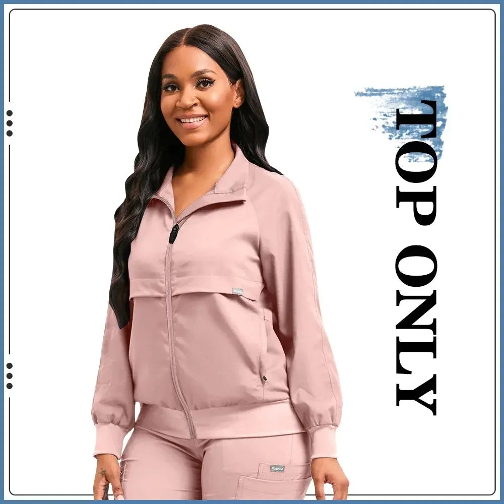 Unisex, Scrub Jacket for Healthcare Professionals, Nurse, Doctor - Healthcare Vibes