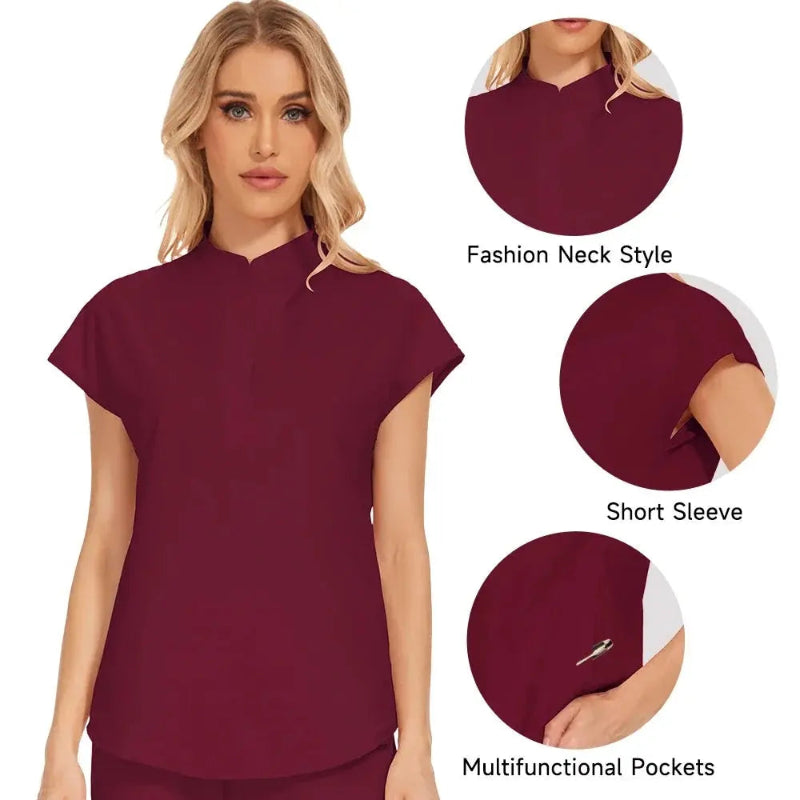 Women's Hospital Uniform, Nurse and Doctor Scrubs - Healthcare Vibes