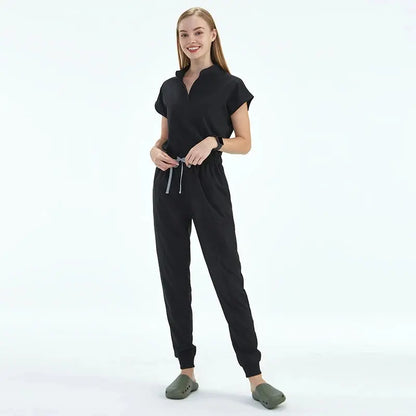 Elevate Your Workday: The Ultimate 10-Pocket Women's Scrub Set for Style and Comfort - Healthcare Vibes