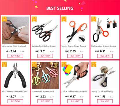 Bandage Scissors for First Aid, Trauma Shears in a Variety of Colors - Healthcare Vibes
