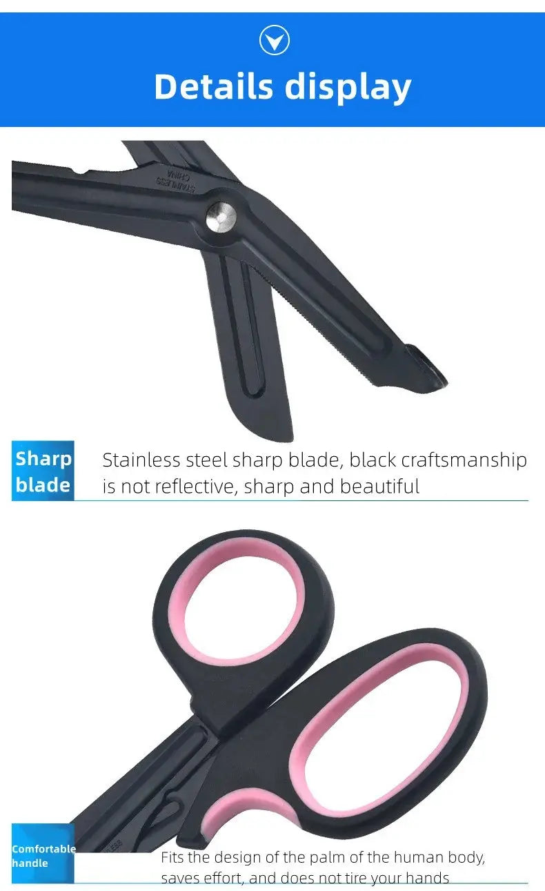 Bandage Scissors for First Aid, Trauma Shears in a Variety of Colors - Healthcare Vibes