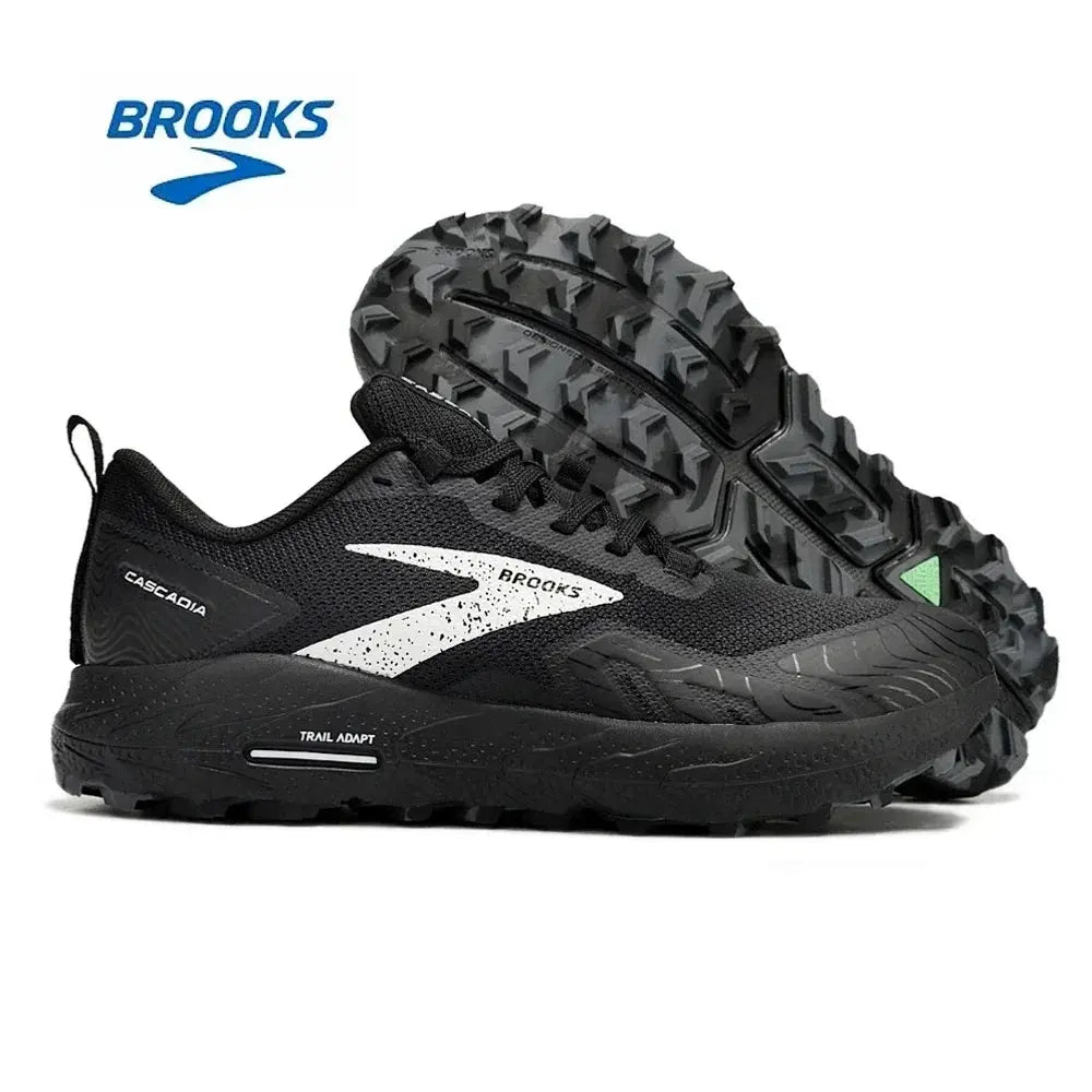 BROOKS Cascadia 17 Running Shoes for Men - Long-Distance Road Sports Training Casual Sneakers - Healthcare Vibes