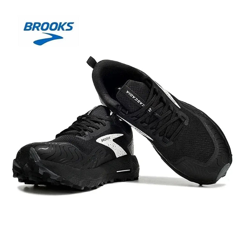 BROOKS Cascadia 17 Running Shoes for Men - Long-Distance Road Sports Training Casual Sneakers - Healthcare Vibes