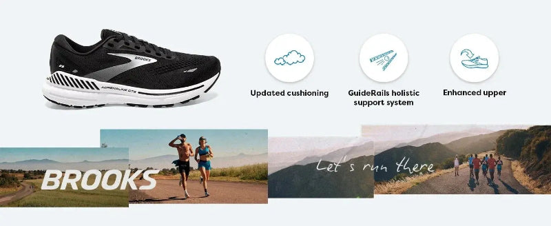 Brooks Men’s Adrenaline GTS 23 Marathon Special Running Shoes - Healthcare Vibes