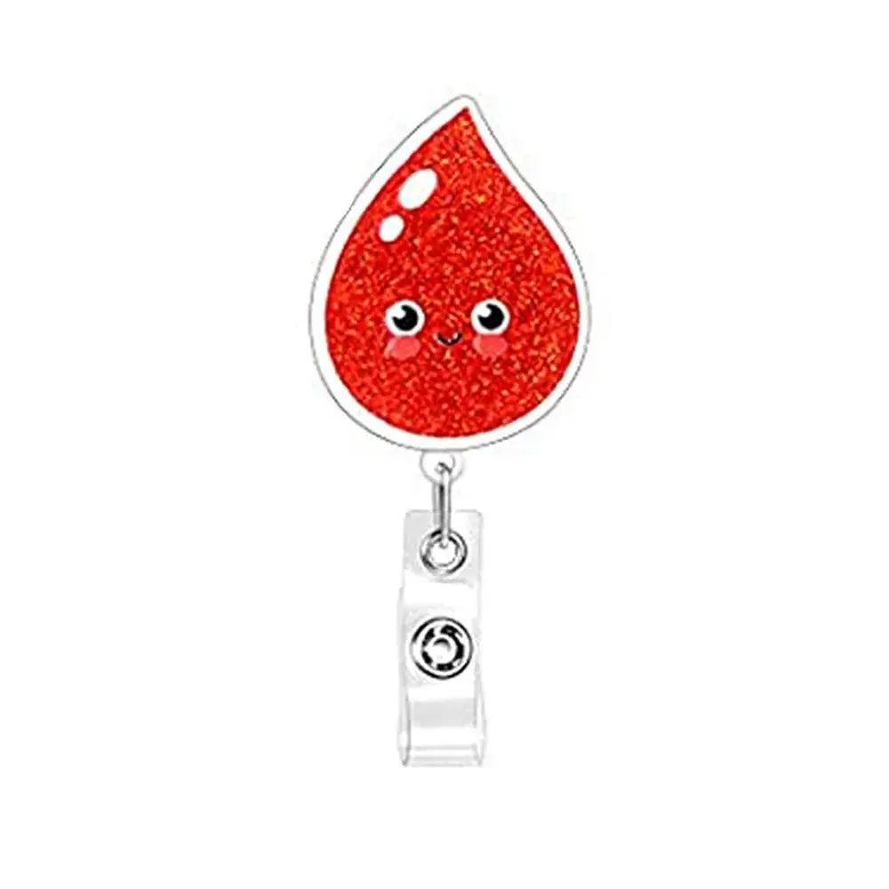 Anatomy Retractable Nurse Badge Reel, Clip Badge Holder, ID Card Holder - Healthcare Vibes