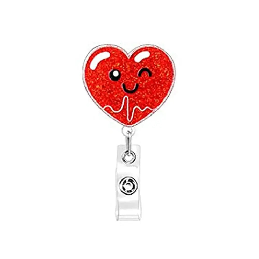 Anatomy Retractable Nurse Badge Reel, Clip Badge Holder, ID Card Holder - Healthcare Vibes