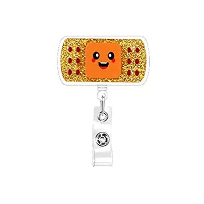Anatomy Retractable Nurse Badge Reel, Clip Badge Holder, ID Card Holder - Healthcare Vibes