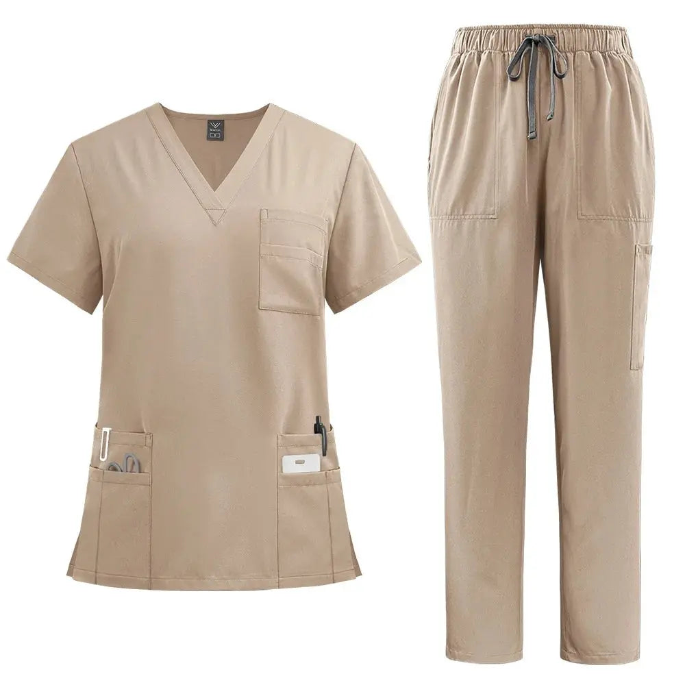 Doctor and Nurse Work Uniforms, Scrubs, Straight Leg Pants - Healthcare Vibes