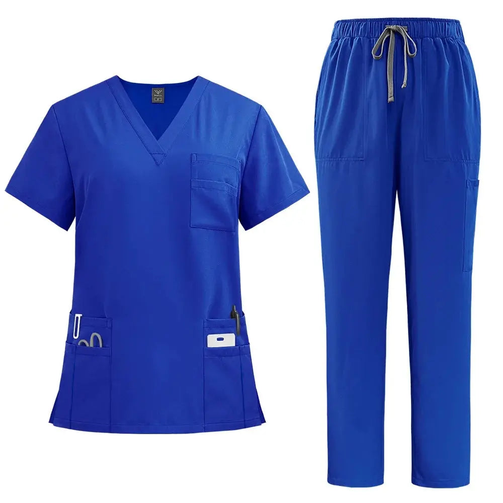 Doctor and Nurse Work Uniforms, Scrubs, Straight Leg Pants - Healthcare Vibes