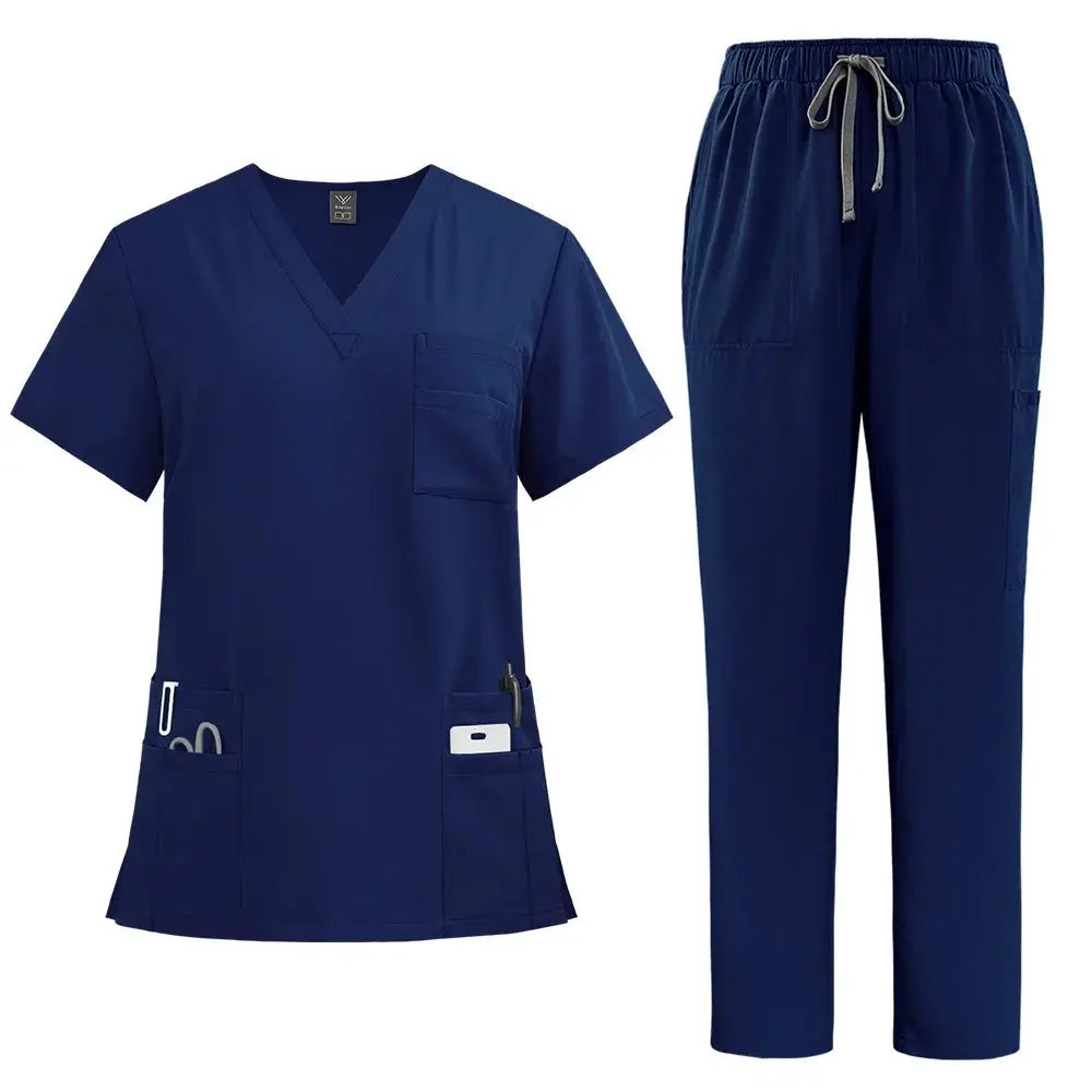 Doctor and Nurse Work Uniforms, Scrubs, Straight Leg Pants - Healthcare Vibes