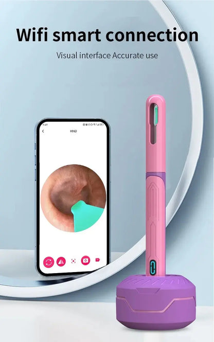 Camera Otoscope Earpick Set, USB C Charging Endoscope - Healthcare Vibes