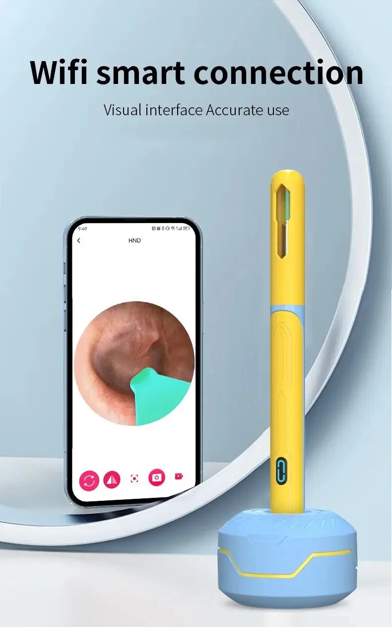 Camera Otoscope Earpick Set, USB C Charging Endoscope - Healthcare Vibes