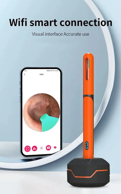 Camera Otoscope Earpick Set, USB C Charging Endoscope - Healthcare Vibes