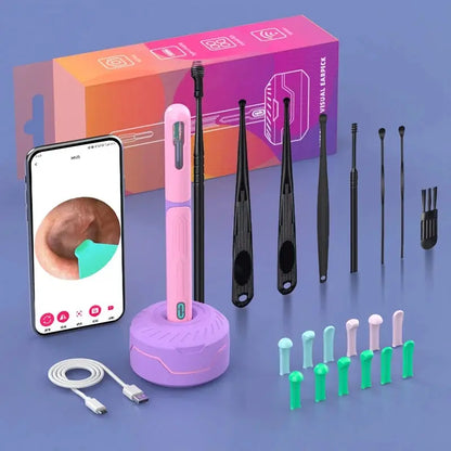 Camera Otoscope Earpick Set, USB C Charging Endoscope - Healthcare Vibes