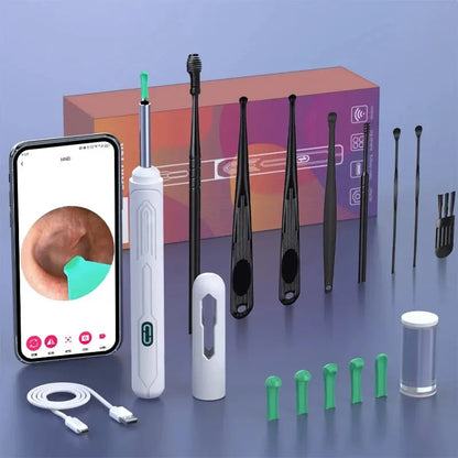 Camera Otoscope Earpick Set, USB C Charging Endoscope - Healthcare Vibes