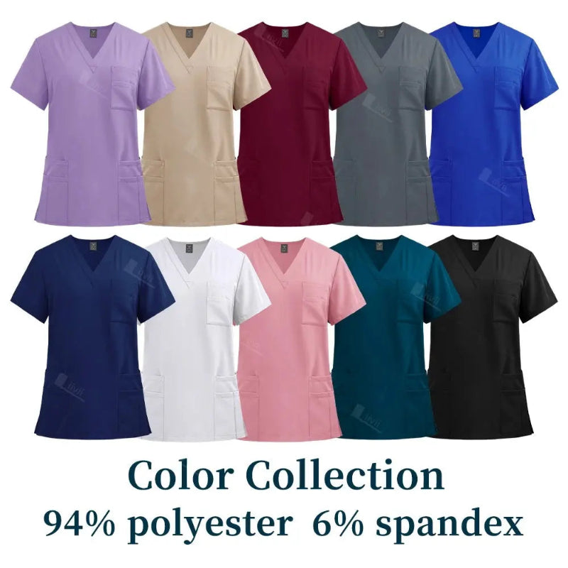 Professional Unisex Scrubs Set Built for Comfort and Functionality - Healthcare Vibes