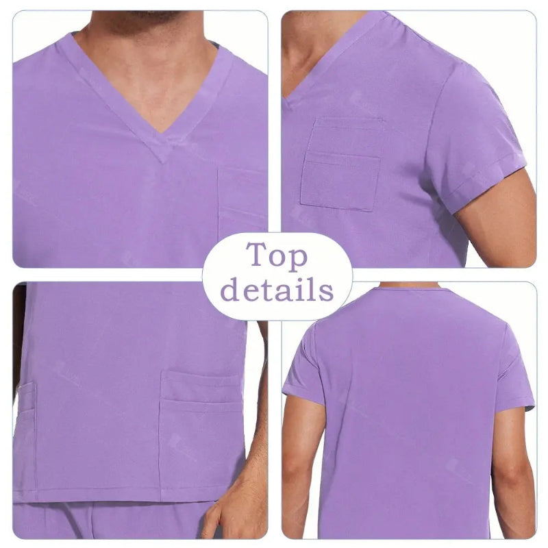 Professional Unisex Scrubs Set Built for Comfort and Functionality - Healthcare Vibes