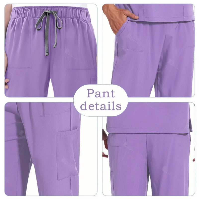 Professional Unisex Scrubs Set Built for Comfort and Functionality - Healthcare Vibes