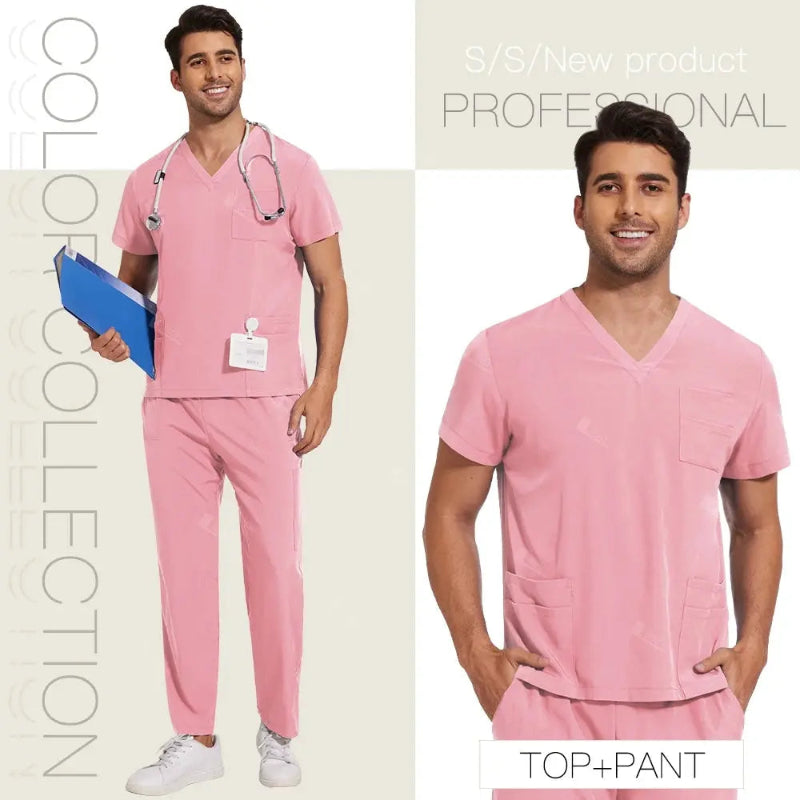 Professional Unisex Scrubs Set Built for Comfort and Functionality - Healthcare Vibes