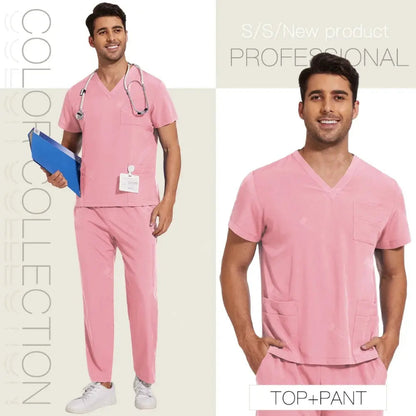 Professional Unisex Scrubs Set Built for Comfort and Functionality - Healthcare Vibes