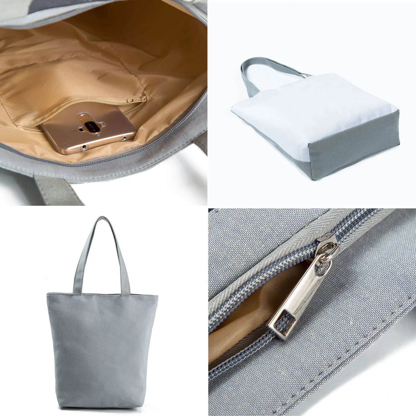 Fashion Tote Customized Cartoon Dentist Nurse Shoulder Bag Eco Reusable Shopping Bag Ladies Handbags for Women Casual Portable - Healthcare Vibes